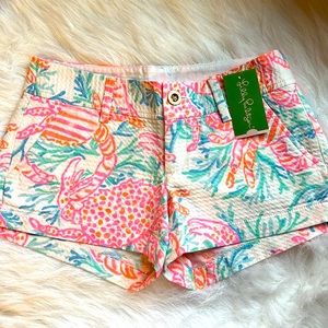 Lilly Pulitzer The Walsh Short Crab Print